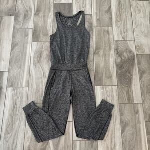 Sweaty Betty Gary Sleeveless Studio Jumpsuit Size XS In Gray Marble Soft